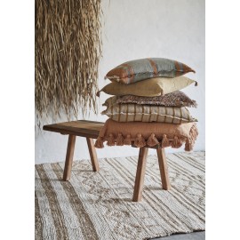 Kissenbezug mit Blattmuster von Madam Stoltz