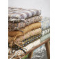 coussin de chaise imprime vegetal coton madam stoltz coussin de chaise imprime vegetal coton madam stoltz