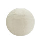 lampion boule ecru creme papier uni madam stoltz lampion boule ecru creme papier uni madam stoltz