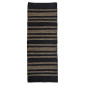 tapis de couloir noir raye jonc de mer madam stoltz tapis de couloir noir raye jonc de mer madam stoltz
