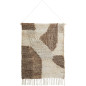tapisserie murale tissee jute naturel beige madam stoltz
