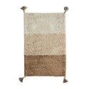 petit tapis tufte beige marron madam stoltz