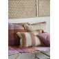 housse coussin coton lave uni prune madam stoltz