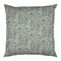 housse coussin coton fleuri bucolique bleu ib laursen 60 x 60 cm