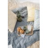 housse coussin coton fleuri bucolique bleu ib laursen 60 x 60 cm