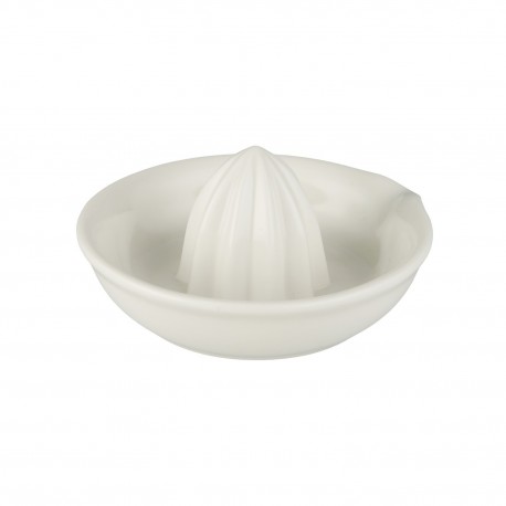 presse citron en porcelaine blanc ib laursen