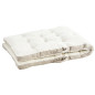 grand matelas de sol uni blanc ecru coton madam stoltz grand matelas de sol uni blanc ecru coton madam stoltz