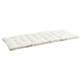 grand matelas de sol uni blanc ecru coton madam stoltz