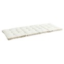 grand matelas de sol uni blanc ecru coton madam stoltz