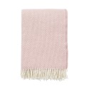 couverture laine agneau qualite rose klippan preppy