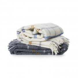 Plaid laine agneau Klippan Tartan