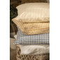 grande housse de coussin coton a carreaux marron ib laursen