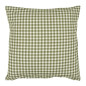 grande housse de coussin coton a carreaux vert ib laursen