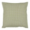 grande housse de coussin coton a carreaux vert ib laursen