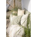 grande housse de coussin coton a carreaux vert ib laursen