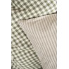 grande housse de coussin coton a carreaux vert ib laursen