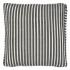 housse de galette coussin de chaise coton noir raye ib laursen