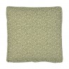 housse de galette de chaise carre coton vert fleuri ib laursen