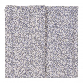 nappe coton petites fleurs bleus ib laursen