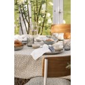 nappe fleurie vert jaune coton ib laursen