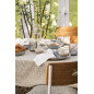 nappe fleurie vert jaune coton ib laursen