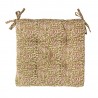 Galette de chaise coton fleuri Madam Stoltz