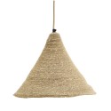 suspension cone naturelle herbier jonc de mer madam stoltz