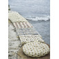 galette de chaise ronde retro coton imprime madam stoltz galette de chaise ronde retro coton imprime madam stoltz
