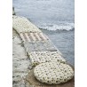galette de chaise ronde retro coton imprime madam stoltz