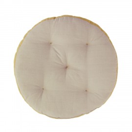 Coussin de chaise rond coton Madam Stoltz