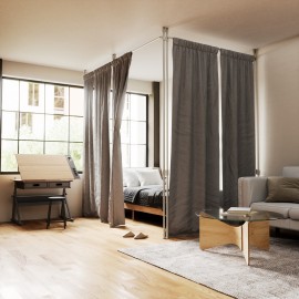 Tringle séparateur de pièce Umbra Anywhere