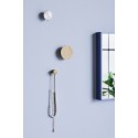 set de 3 pateres murales rondes design metal boir hubsch 991120