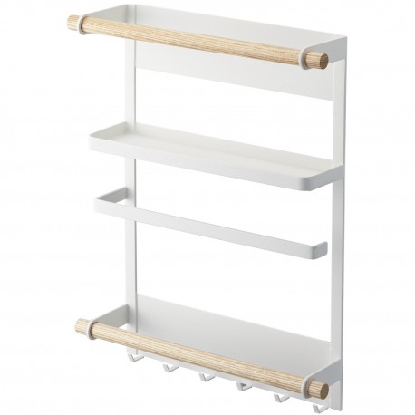 etagere de cuisine murale magnetique aimantee frigo yamazaki tosca