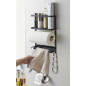 etagere magnetique aimantee frigo rangement cuisine yamazaki tower