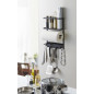 etagere magnetique aimantee frigo rangement cuisine yamazaki tower