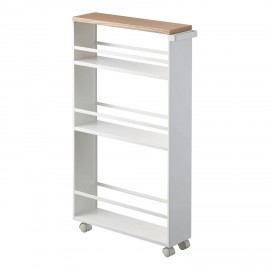 etagere etroite a roulettes rangement gain de place yamazaki tower