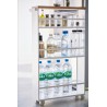 etagere etroite a roulettes rangement gain de place yamazaki tower