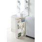 etagere etroite a roulettes rangement gain de place yamazaki tower