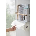 etagere de cusiine magnetique aimantee porte papier sopalin yamazaki