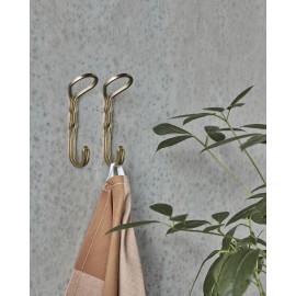 patere laiton dore decorative house doctor HDYra set de 2