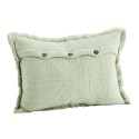 Housse de coussin de salon uni coton Madam Stoltz