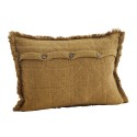 Housse de coussin coton uni Madam Stoltz