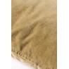Housse de coussin carrée velours jaune moutarde IB Laursen