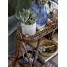 cache pot gres decoratif bloomingville imoa