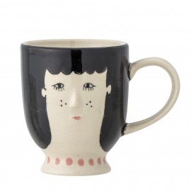 Mug visage femme peint Bloomingvile Carolin