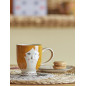 tasse a cafe peinte a la main visage femme bloomingville jaya tasse a cafe peinte a la main visage femme bloomingville jaya