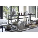 etagere cuisine plan de travail gain de place extensible yamazaki tower