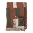 plaid chic motif graphique rouge bordeaux vert bloomingville york