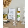 verre a eau texture relief bloomingville ellah