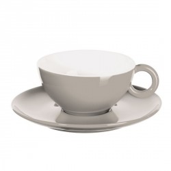 Tasse à thé grise porcelaine asa moa (set de 2)